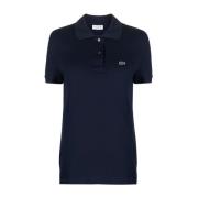 Klassieke Polo Shirt Lacoste , Blue , Dames