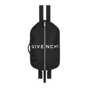 Zwarte G-Zip Medium Rugzak Givenchy , Black , Heren