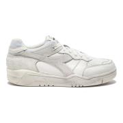 Witte B 560 Gebruikte Sneakers Diadora , White , Heren