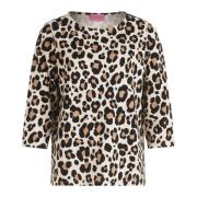 Sweatshirt met dierenprint en 3/4 mouwen Betty Barclay , Multicolor , ...