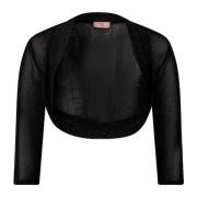 Glitter Bolero Jack voor Feestelijke Gelegenheden vera mont , Black , ...