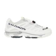 Stijlvolle Sneakers met Unieke Stofmix Salomon , White , Heren