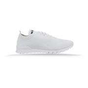 Katoenen vetersneakers voor dames Kiton , White , Dames