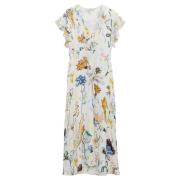 Bloemen Twist Elegante Jurk Dorothee Schumacher , Multicolor , Dames