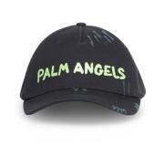 Zwarte Seizoenslogo Pet Palm Angels , Black , Dames