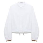 Poplin Power blouse body Dorothee Schumacher , White , Dames