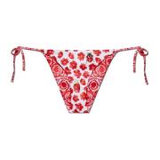 Omkeerbare zwemkleding onderkant Versace , Red , Dames