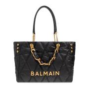 Tas 1945 in shopperstijl Balmain , Black , Dames