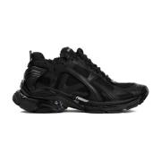 Zwarte Runner Sneakers voor Mannen Balenciaga , Black , Heren