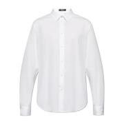 Katoenen shirt Versace , White , Heren