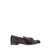 Stijlvolle Loafers voor Mannen Doucal's , Black , Heren