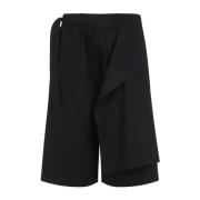 Zwarte Katoenen Bermuda Shorts Craig Green , Black , Heren