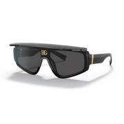 Pilotstijl Zonnebril met Monogram Dolce & Gabbana , Black , Unisex