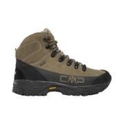 Waterdichte Leren Wandelschoenen CMP , Gray , Heren