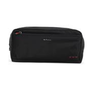 Zwarte Clutch Tas voor Mannen Kiton , Black , Heren