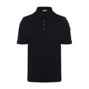 Klassieke Polo Shirt Moncler , Blue , Heren