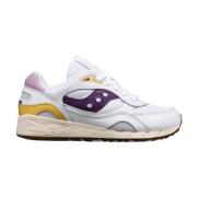 Wit Paars Shadow 6000 Sneakers Saucony , Multicolor , Dames