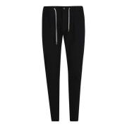 Zwarte elegante broek Eleventy , Black , Heren