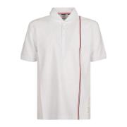 Gestreepte Polo Shirt Collectie Thom Browne , White , Heren