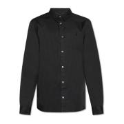 Shirt Hawthorne AllSaints , Black , Heren