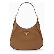 Kleine Schoudertas Prada , Brown , Dames