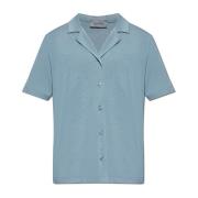 Shirt Casuals Hanro , Blue , Heren