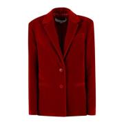 Stijlvol Katoenen Jas JW Anderson , Red , Dames