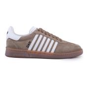 Leren sneakers met frontsluiting Dsquared2 , Brown , Heren