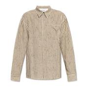 Shirt met streepjespatroon Bottega Veneta , Beige , Heren