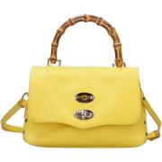 Handbags Zanellato , Yellow , Dames