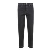 Rechte pijp 5 zak broek Lanvin , Black , Heren