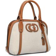 Sebina Satchel Schoudertas Beige Guess , Beige , Dames