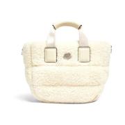 Stijlvolle Crossbody Tas Moncler , Beige , Dames