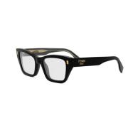 Stijlvol Model Handtas in Zwart Fendi , Black , Unisex