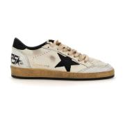 Vintage Ball Star Leren Sneakers Golden Goose , Multicolor , Heren