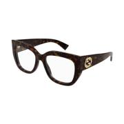 Stijlvolle Gg1846O Zonnebril Gucci , Brown , Unisex