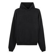 Cotton Hoodie Rotate Birger Christensen , Black , Dames