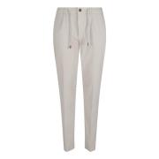 Bruine broek voor mannen Eleventy , Beige , Heren