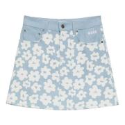 Stijlvolle Rok Msgm , Blue , Dames