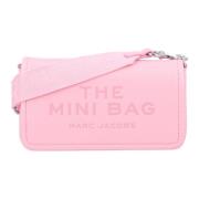 Roze Lint Crossbody Leren Mini Tas Marc Jacobs , Pink , Dames