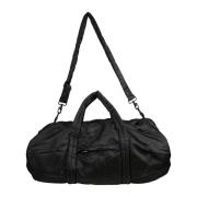 Nylon Duffle Tas Entire Studios , Black , Dames