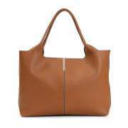 Chique Nude Shopper Tas Tod's , Brown , Dames