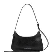 Zwarte Handtas met Verstelbaar Handvat Acne Studios , Black , Dames