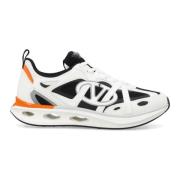 Casual Jog Logo Sneakers Orange Blue Valentino Garavani , White , Here...