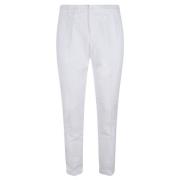 Witte Broek voor Mannen Dondup , White , Heren