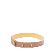 Beige Riem met Logo-Gesp en Verstelbare Pasvorm Twinset , Beige , Dame...