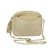 Pre-owned Leather shoulder-bags Bally Pre-owned , Beige , Dames