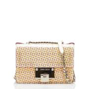 Pre-owned Plastic shoulder-bags Jimmy Choo Pre-owned , Beige , Dames