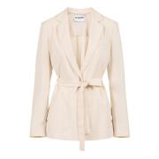 Poederjas met comfortabele pasvormriem Iceberg , Beige , Dames