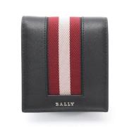 Pre-owned Leather wallets Bally Pre-owned , Black , Dames